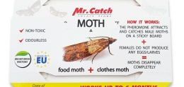 Mr.Catch клеевая ловушка для пищевой моли и платяной моли с феромоном